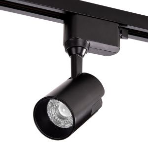 Светильник светодиодный трековый 15Вт 4000К 1200лм черный WOLTA WTL-15W/01B