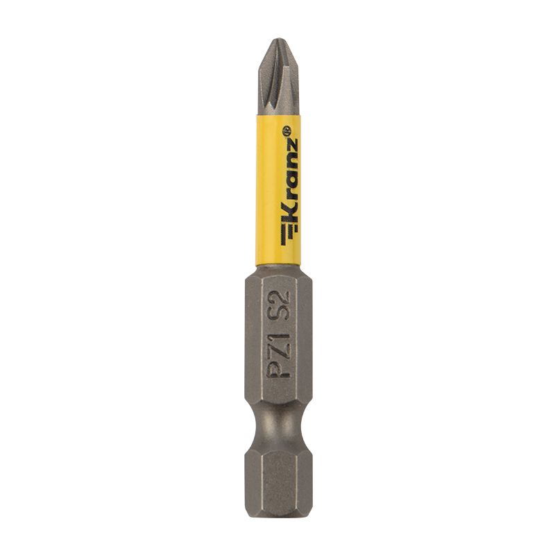Бита для шуруповерта PZ1х50 мм (2 шт./уп.) Kranz KR-92-0418-1
