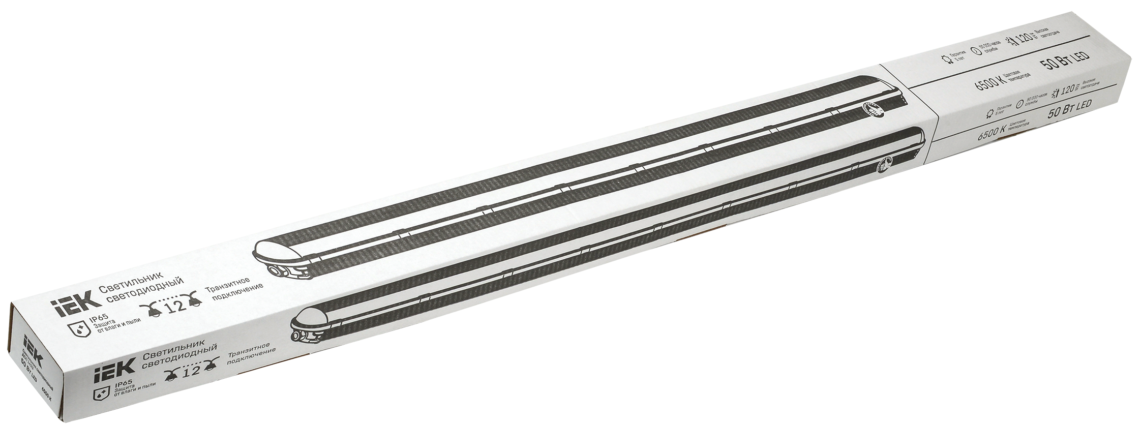LIGHTING PRO Светильник ДСП 1423 50Вт 6500К IP65 1500мм IEK - Фото 2