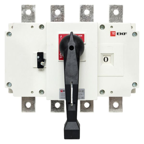 Рубильник-выключатель 400A 4P c рукояткой управления для прямой установки PowerSwitch EKF