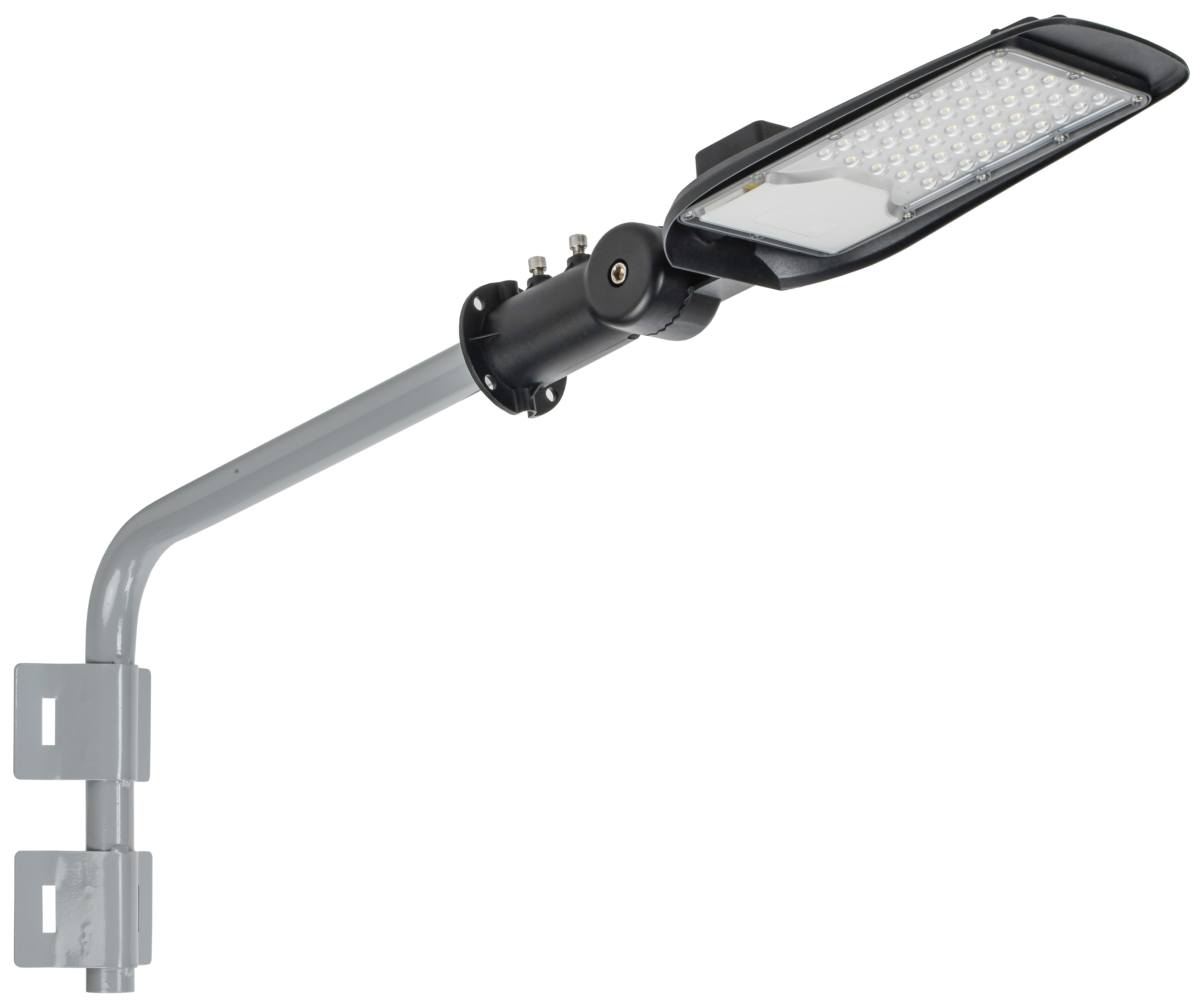 LIGHTING Кронштейн КР-2 D=48мм L=500мм под монтажную ленту 2 хомута серый IEK - Фото 3