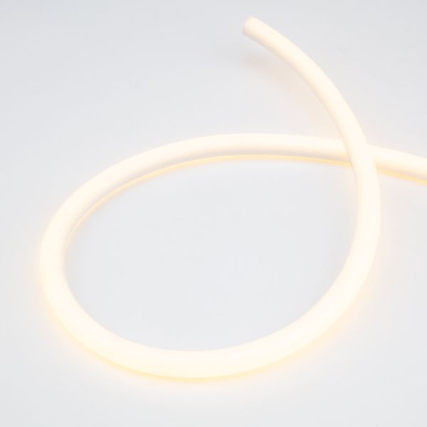 Гибкий неон LED 360 (круглый), теплый белый, бухта 50 м - Фото 2