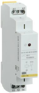 Реле промежуточное модульное OIR 1 контакт 16А 48В AC/DC IEK OIR-116-ACDC48V