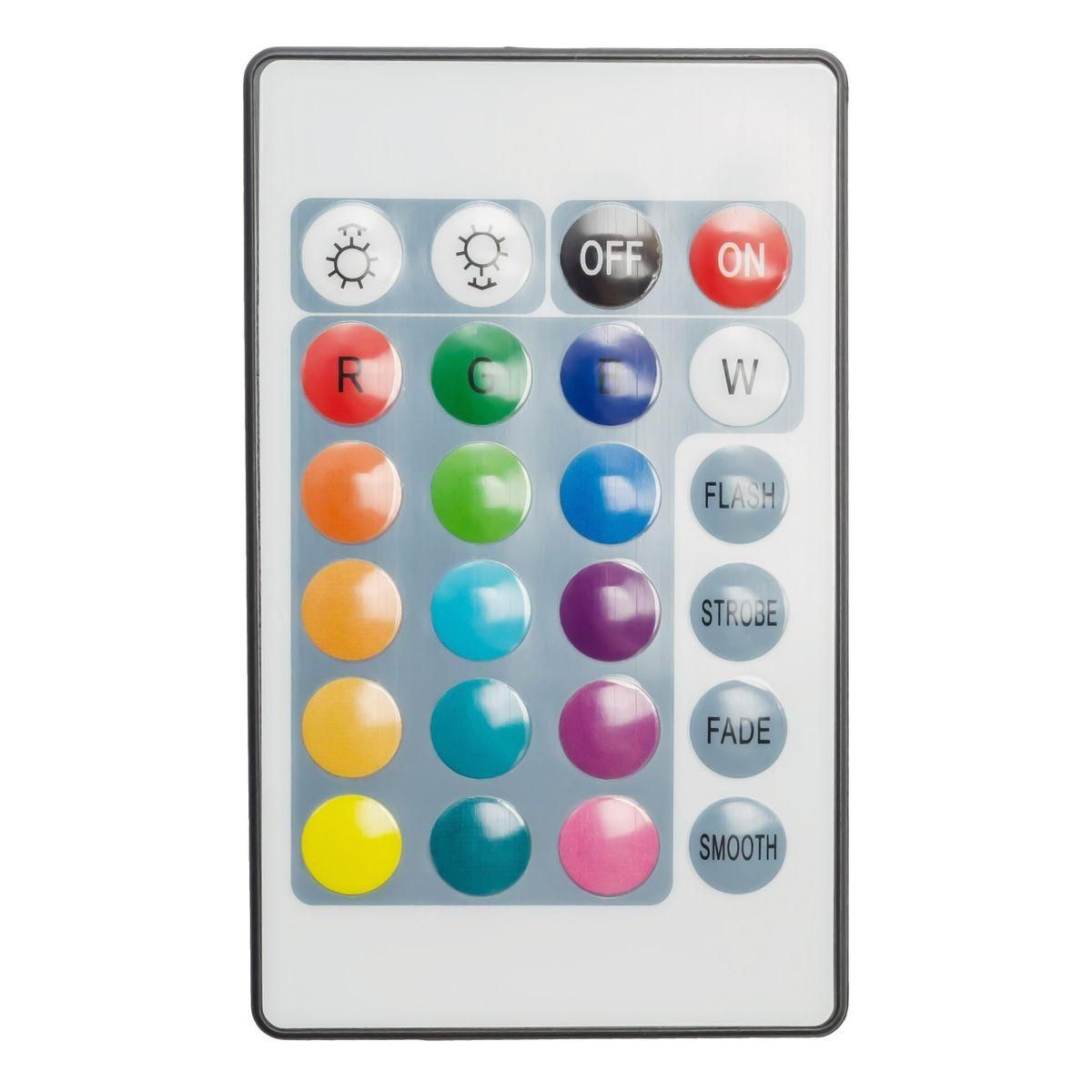 Мини-контроллер RGB 12В, 72 Вт, IR, пульт кнопочный - Фото 6