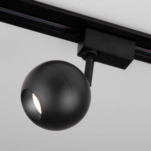 Светильник светодиодный трековый для однофазного шинопровода Ball Черный 12W 4200K LTB77 Elektrostandard a053743