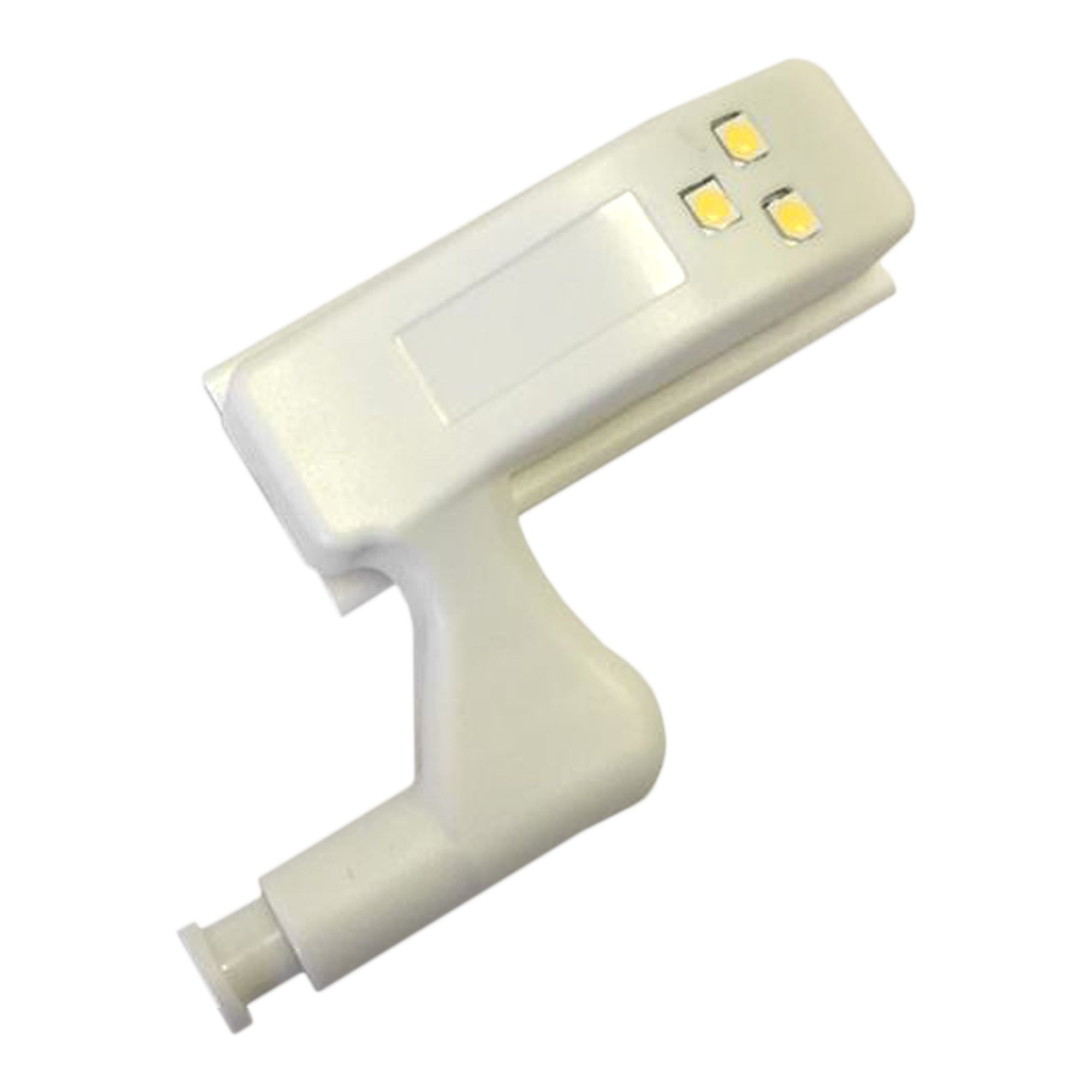 12-167 Светодиодная подсветка мебели (накладка на петлю) SMD3528, 12В, 0,3Вт, ДБ, белая - Фото 4