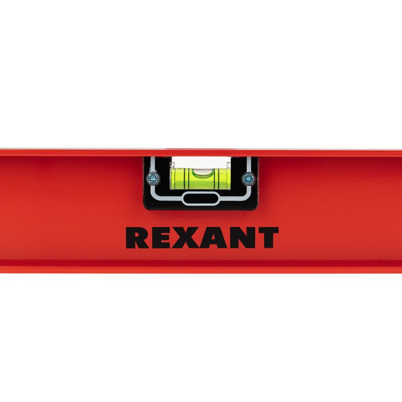 Уровень алюминиевый Рельс, 1000мм, 3 глазка (1 поворотный) REXANT - Фото 3