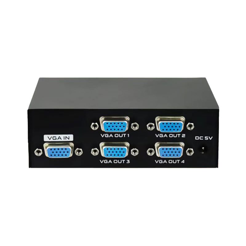 Делитель гнездо VGA на 4 гнезда VGA, металл REXANT - Фото 2