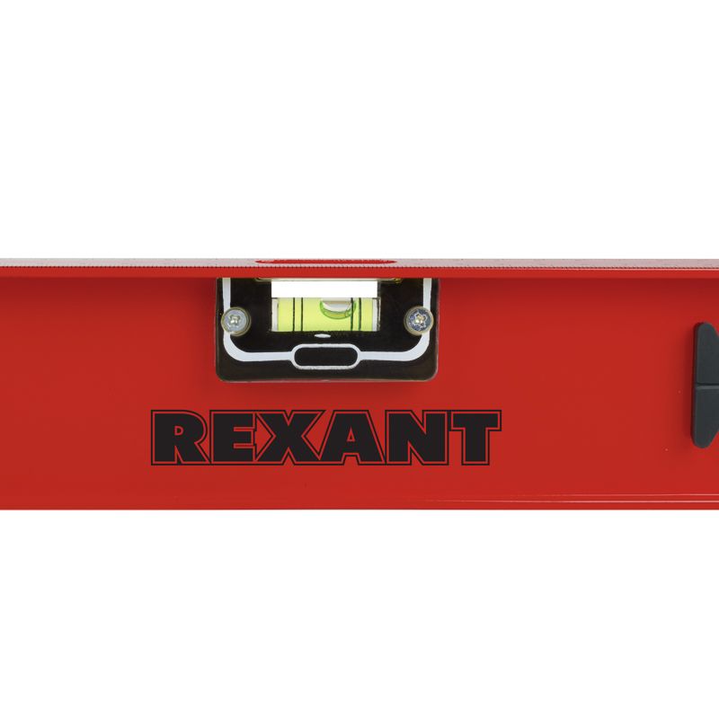 Уровень алюминиевый Рельс, 600мм, 3 глазка (1 поворотный) REXANT - Фото 4