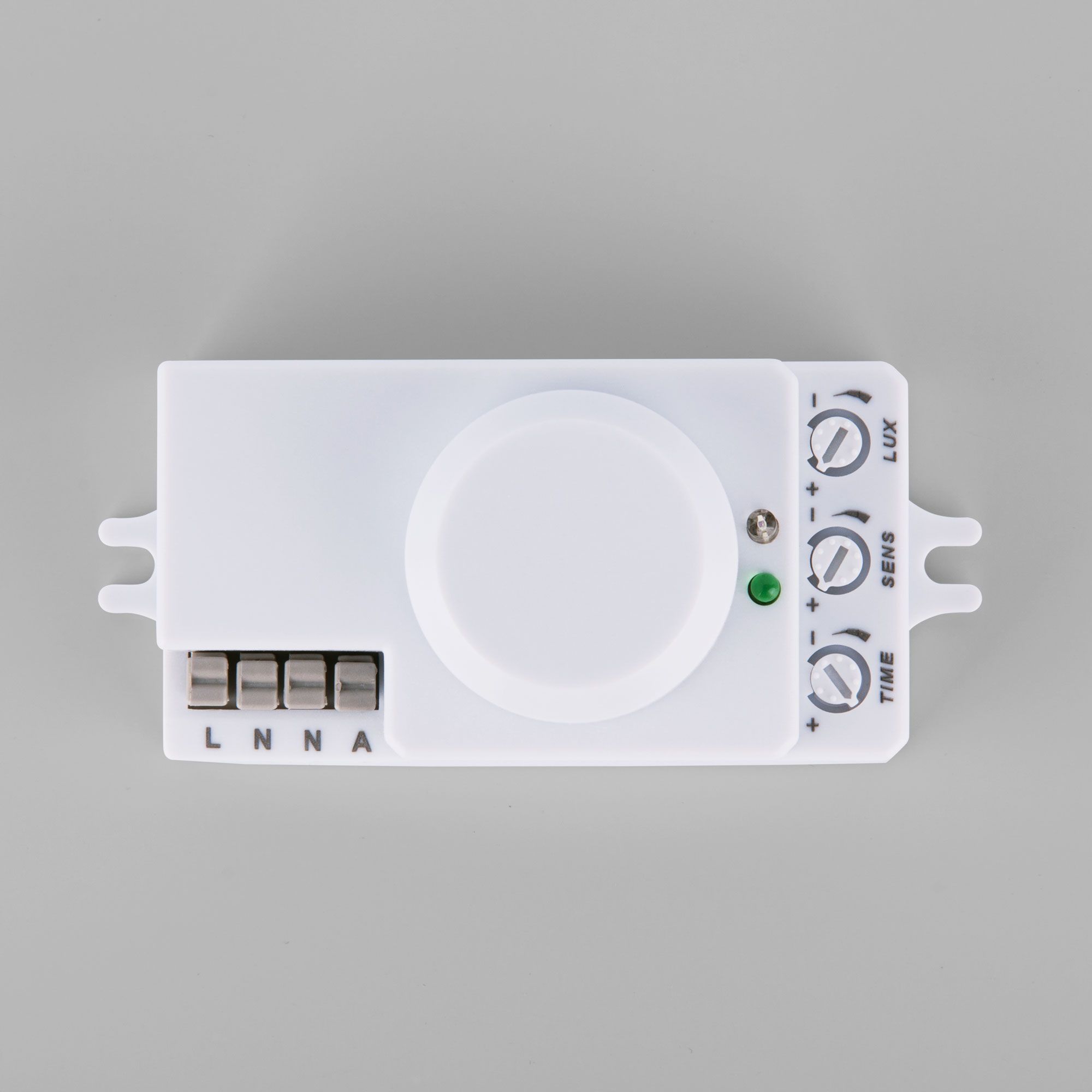 Микроволновый датчик движения 10м 1200W 360° IP20 SNS-M-13 белый - Фото 6