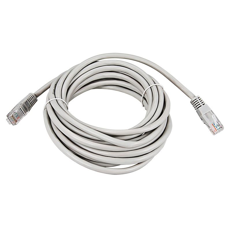 Шнур коммутационный, патч-корд U/UTP RJ45-RJ45, CAT 5e, PVC серый, 5м REXANT - Фото 2