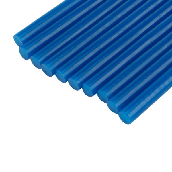 Стержни клеевые Ø11мм, 270мм, синие (10 шт/уп), хедер REXANT