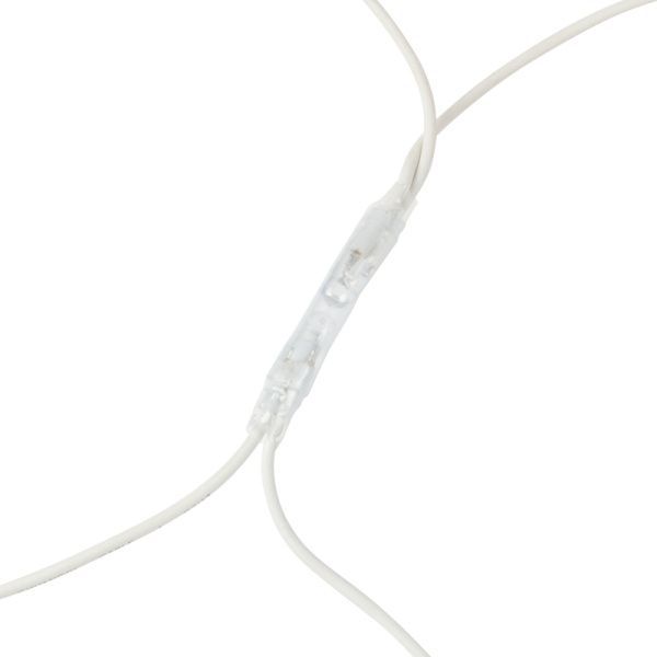 Гирлянда Сеть 2x3м, белый КАУЧУК, 432 LED Белые (шнур питания в комплекте) - Фото 4