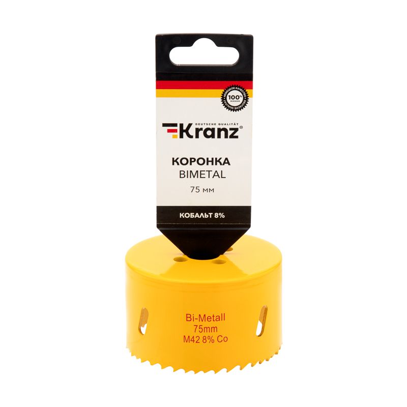 Коронка Bimetal 75мм KRANZ - Фото 3