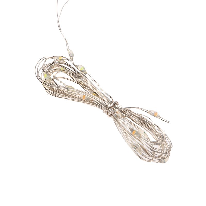 Гирлянда Светодиодный дождь из росы 3х3м, теплый белый, USB + пульт управления, с крючками для крепления NEON-NIGHT - Фото 2