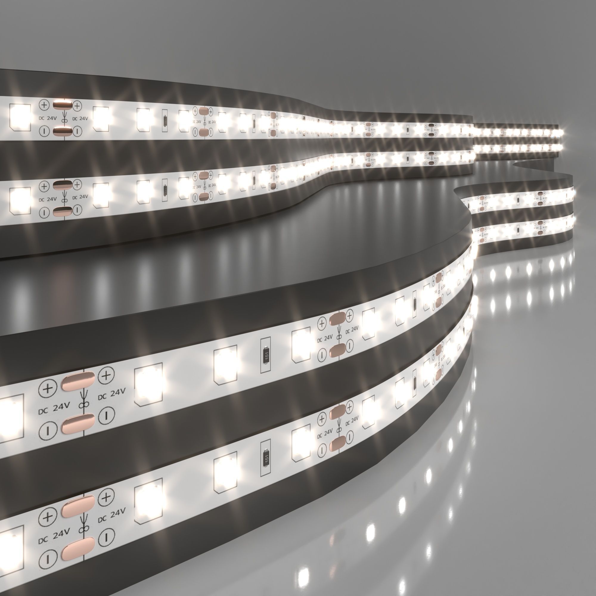 Лента светодиодная 24V 4,8W 60Led 2835 IP20 дневной белый, 5м Elektrostandard
