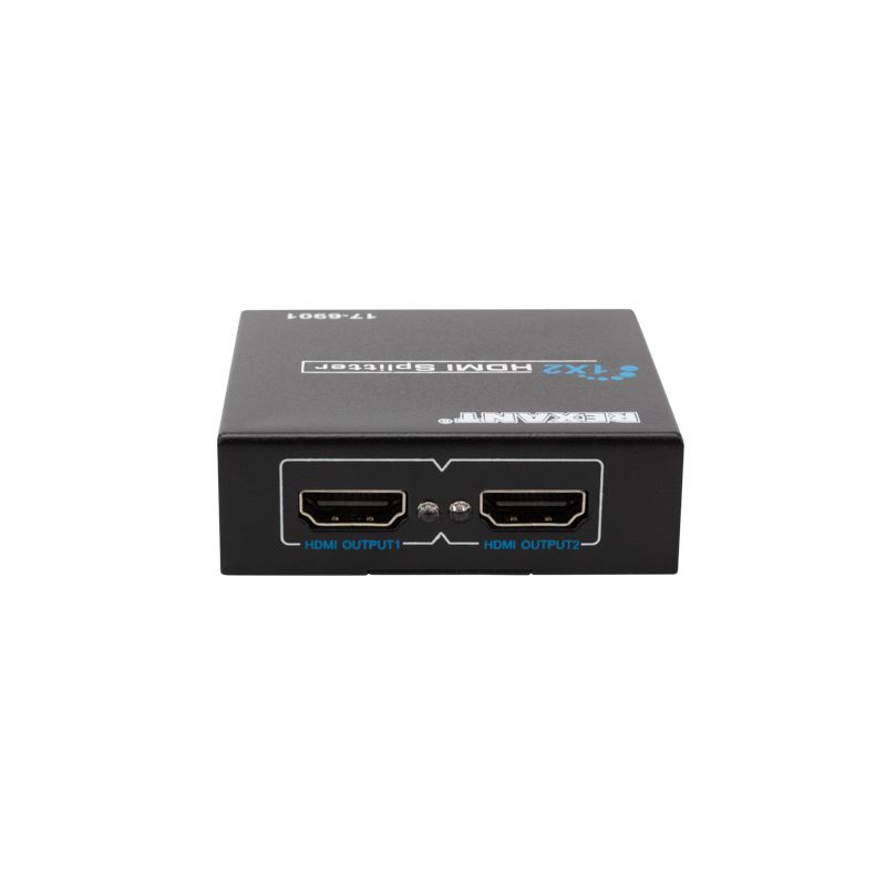 Делитель гнездо HDMI на 2 гнезда HDMI, металл REXANT - Фото 3