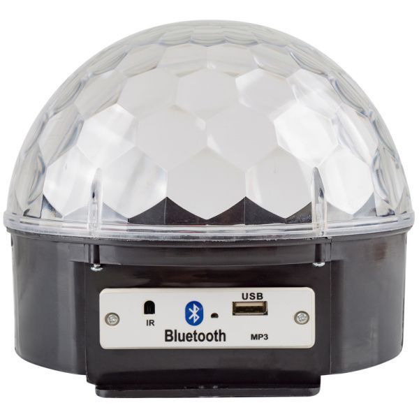 Светодиодная система Диско-шар с пультом ДУ и Bluetooth, 230 В - Фото 4