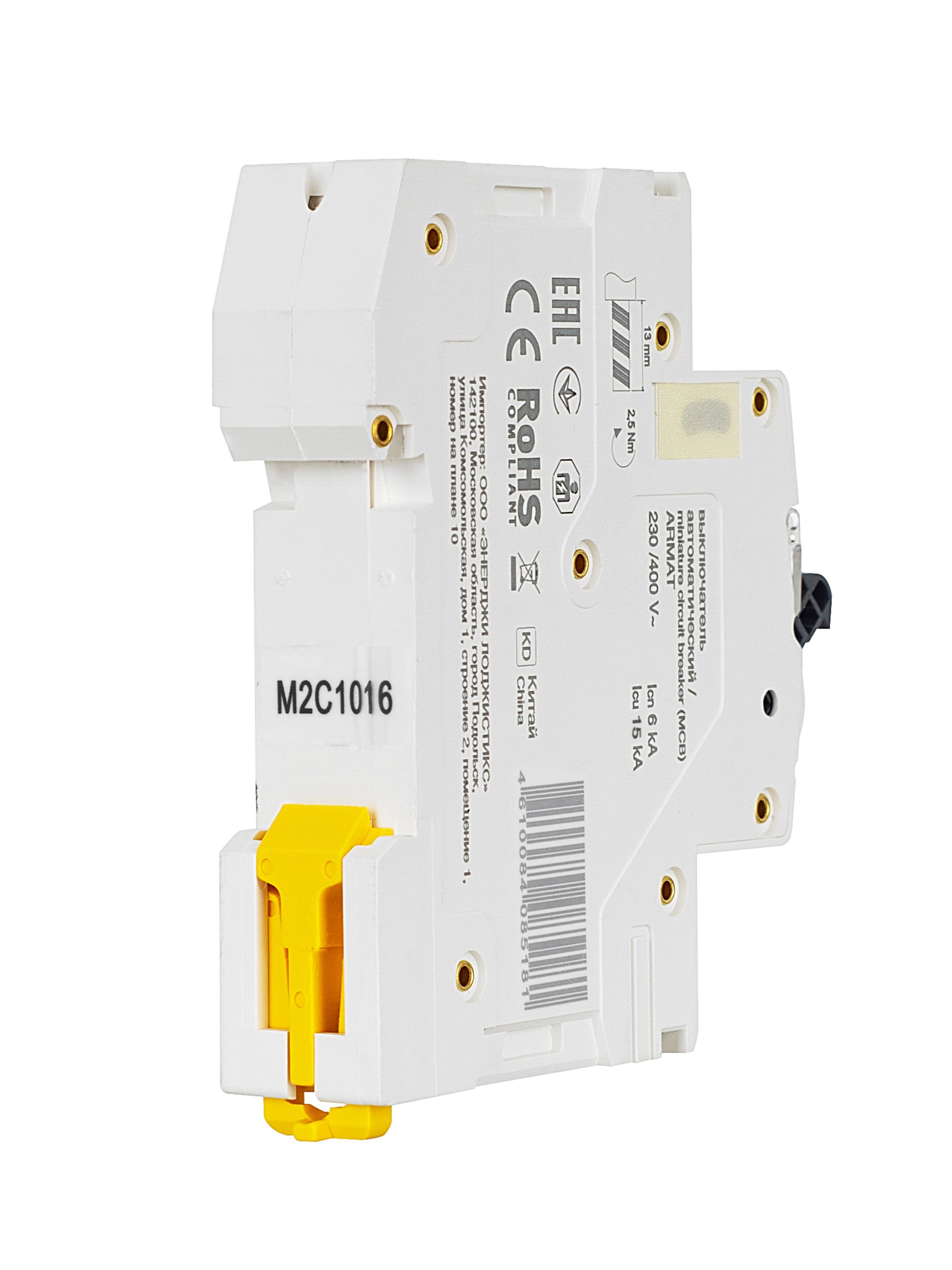 ARMAT Автоматический выключатель M06N 1P C 10А IEK - Фото 7
