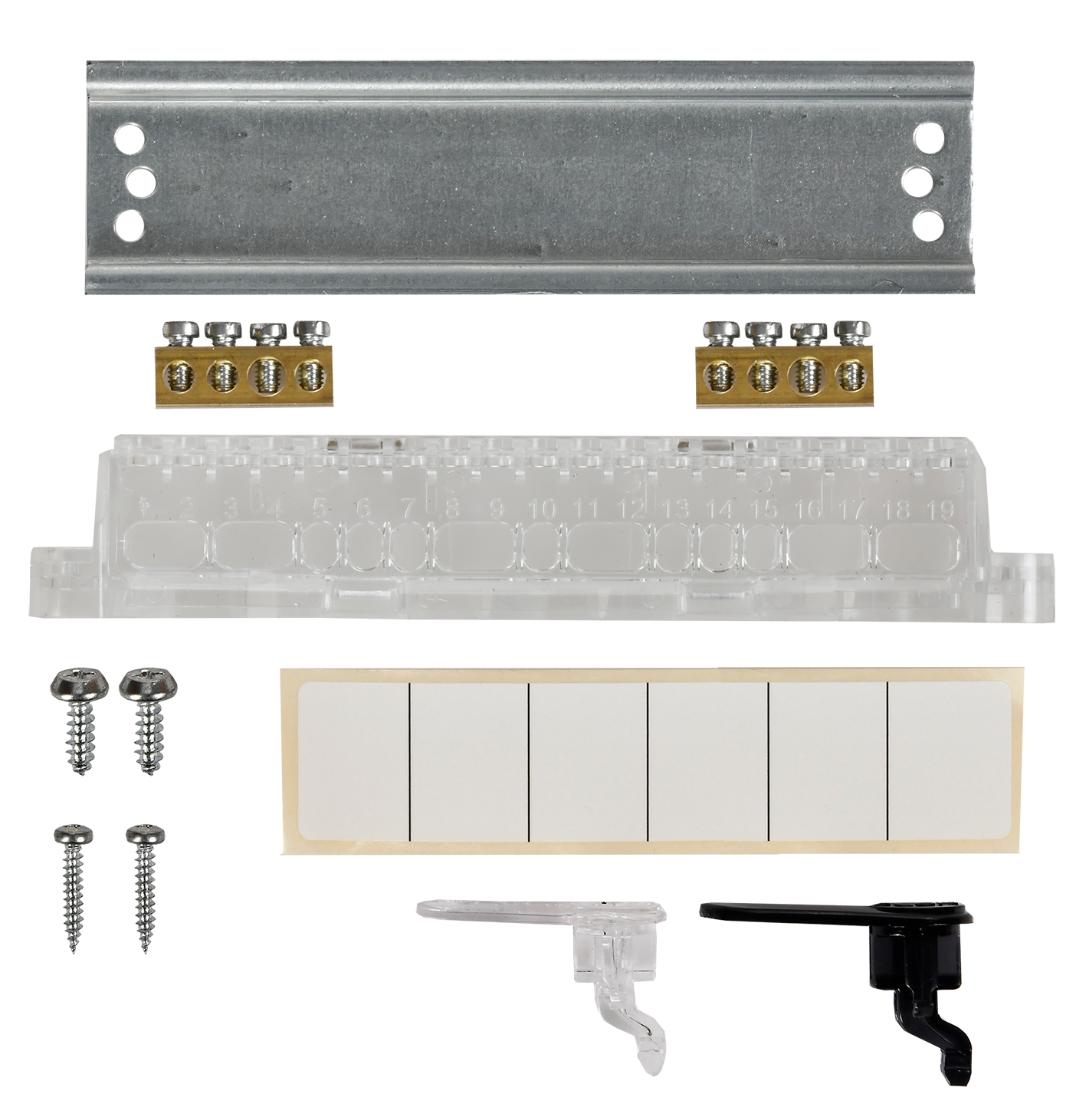 UNION Compact Корпус пластиковый ЩРВ-П-6 IP41 черная прозрачная дверь IEK - Фото 4