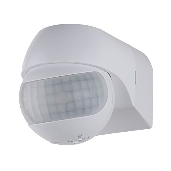 Датчик движения инфракрасный 12m 1,8-2,5m 800W IP44 180° SNS-M-10 белый Elektrostandard