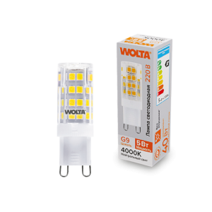 Светодиодная лампа WOLTA WSTD-JCD-5W4KG9-C 5Вт 4000K G9 WSTD-JCD-5W4KG9-C