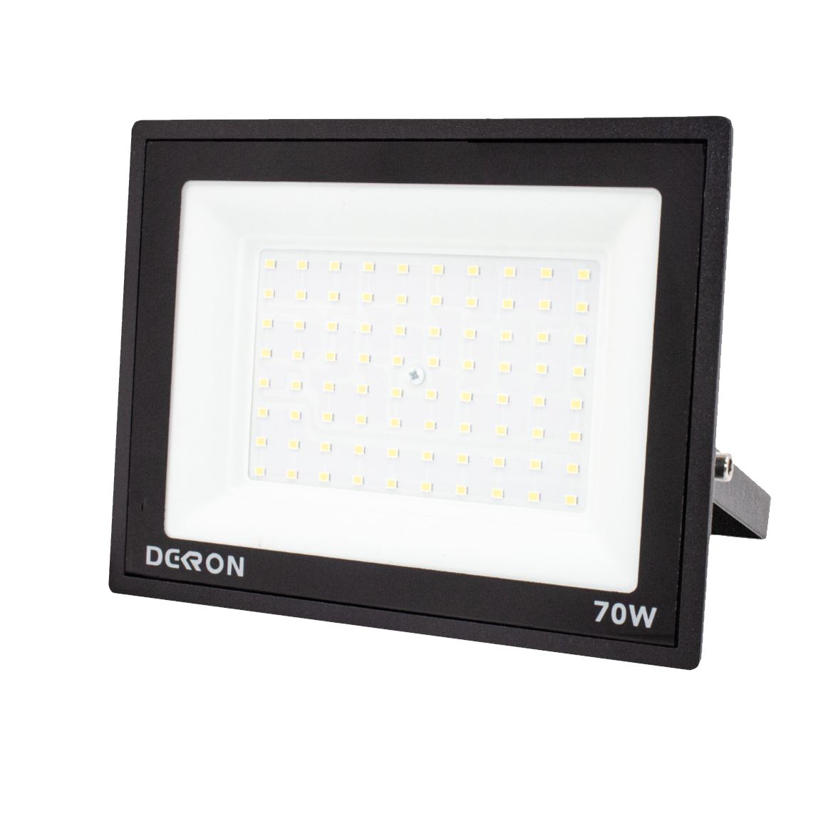 Прожектор светодиодный 70Вт, 5600лм, 6500K, черный,IP65 DEKRON AN1271-0015