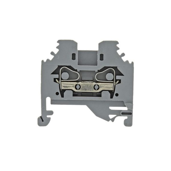 Колодка клеммная пружинная JXB-S-2.5 24А серая EKF