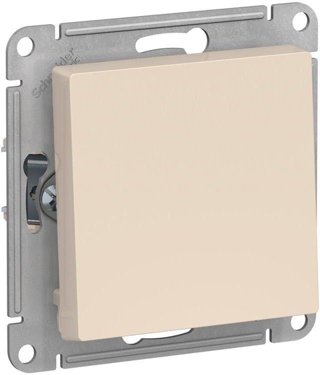 Выключатель 1-кл. СП AtlasDesign 10А IP20 (сх. 1) 10AX механизм беж. SE ATN000211 для дома