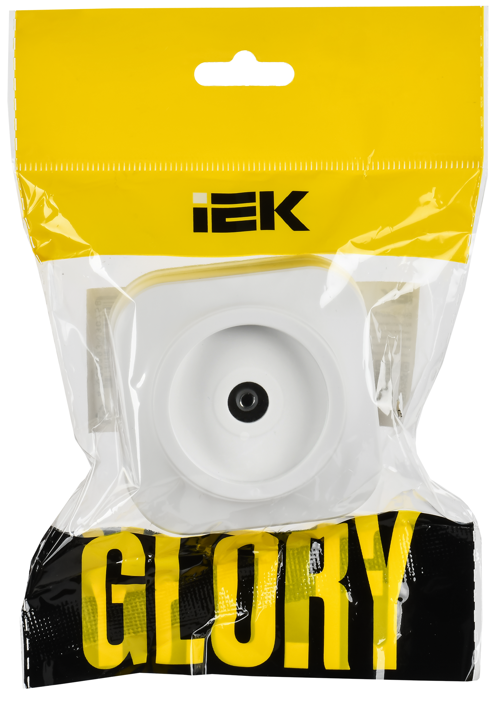 GLORY Розетка для открытой установки TV РТВ20-ХБм белый матовый IEK - Фото 2
