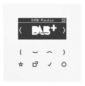 Смарт радио DAB+ с сенсорным нажатием - LS (белый)