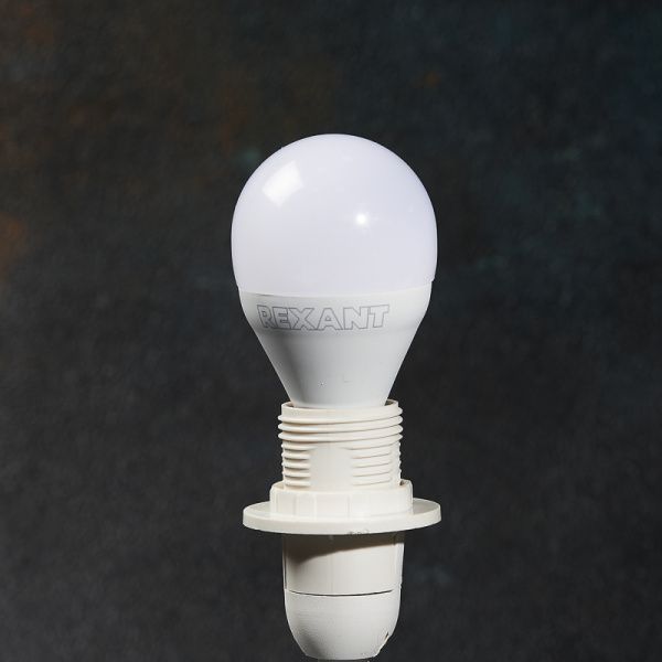 Лампа светодиодная Шарик (GL) 9,5Вт E14 903Лм 4000K нейтральный свет REXANT - Фото 3