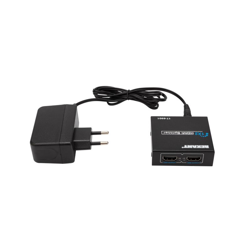 Делитель гнездо HDMI на 2 гнезда HDMI, металл REXANT - Фото 2