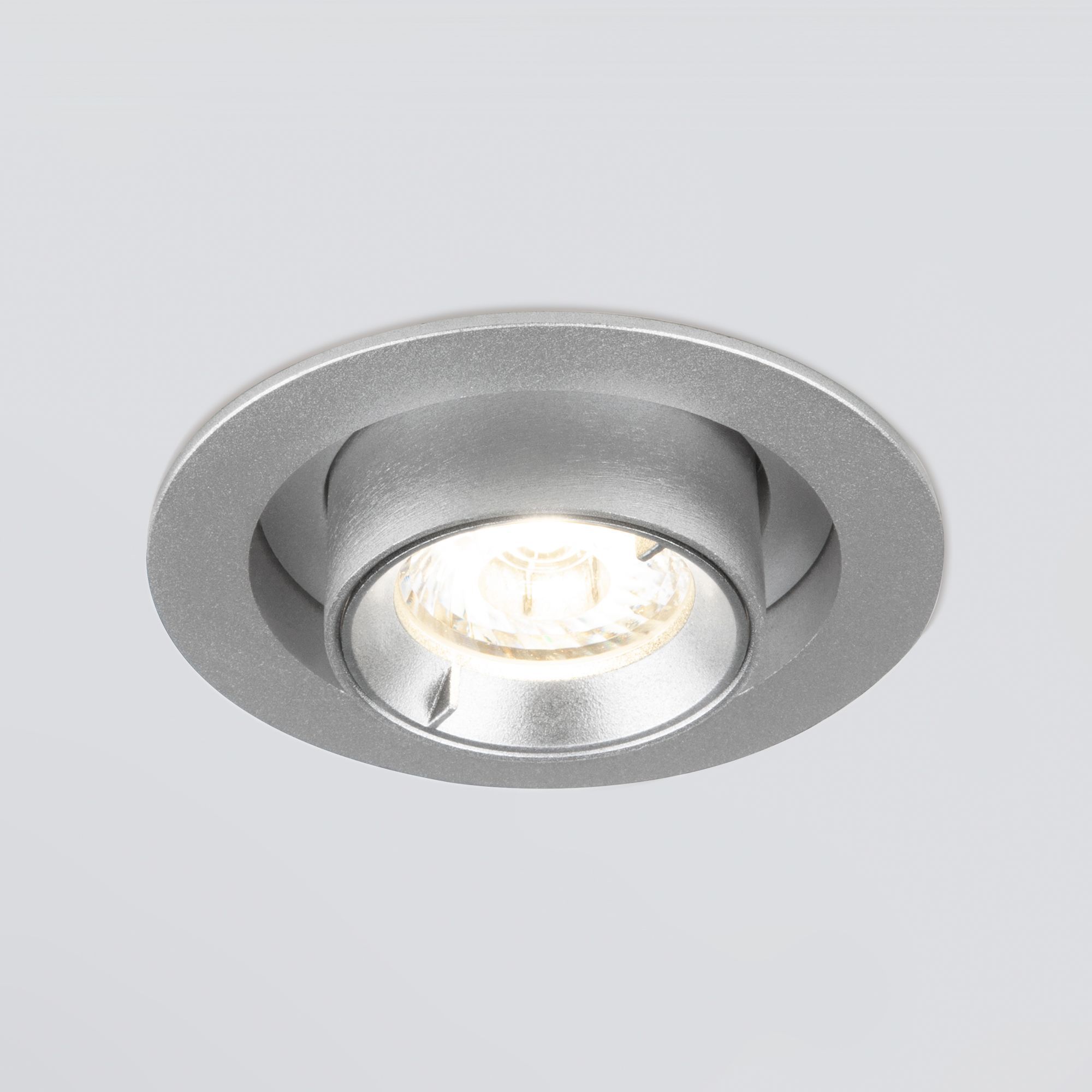 Светильник светодиодный встраиваемый точечный 9917 LED 10W 4200K серебро Elektrostandard - Фото 3