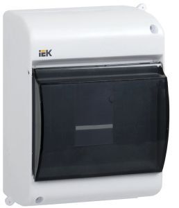 KREPTA 3 Корпус пластиковый КМПн 2/4 IP30 белый IEK MKP42-N-04-30-12
