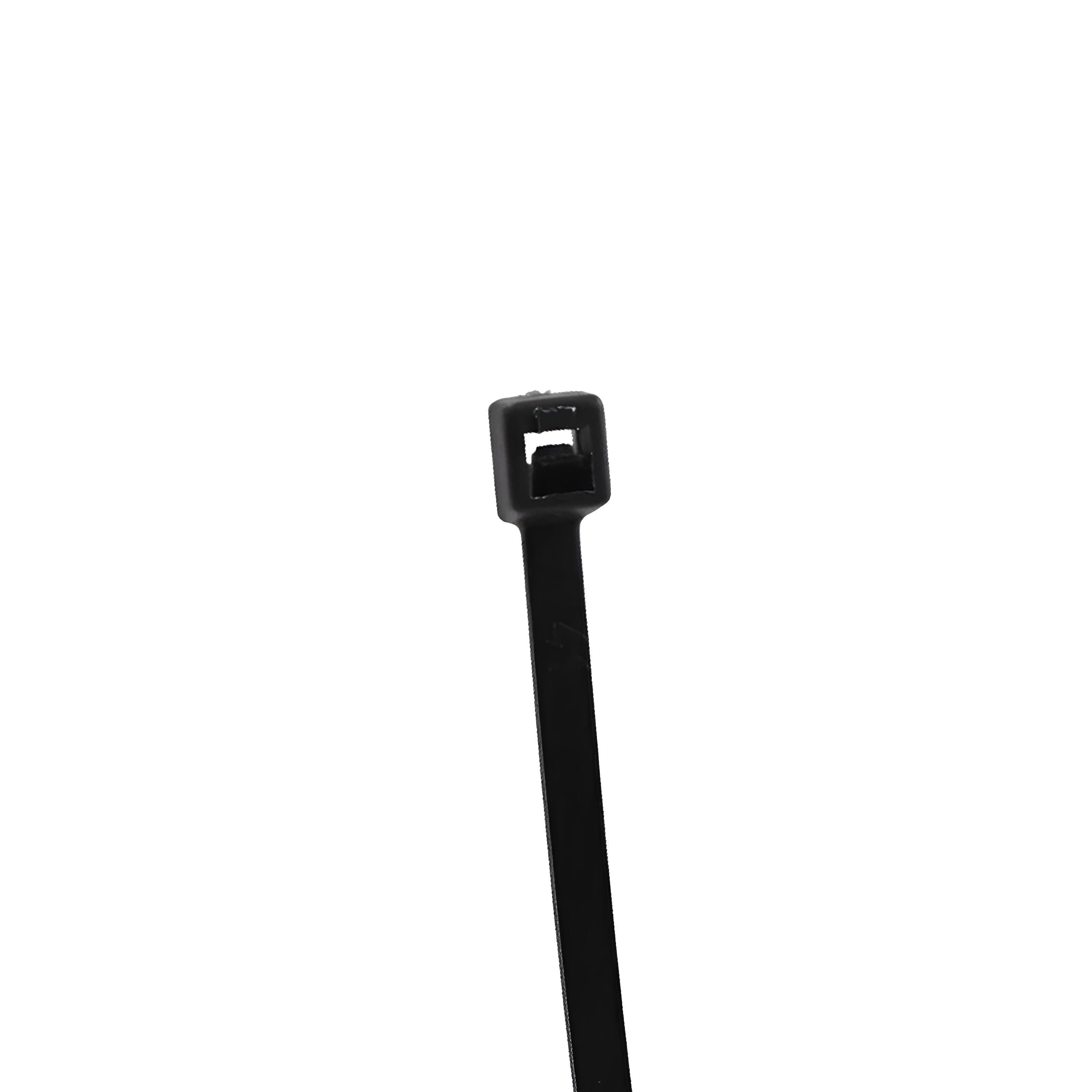 Хомут-стяжка нейлоновая КСС 4х250 мм, черная (уп. 100 шт.) (110 уп/кор) DEKRON