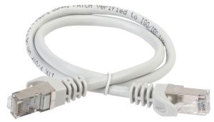 ITK Коммутационный шнур (патч-корд) кат.5E FTP LSZH 3м серый