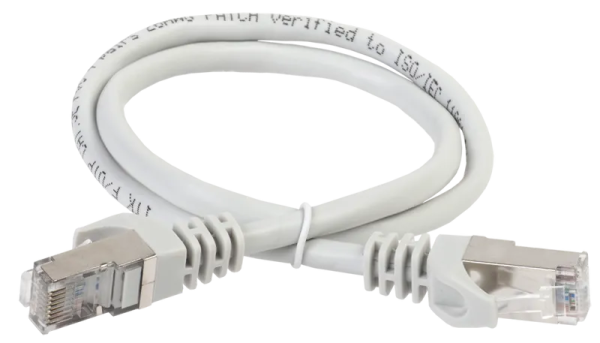 ITK Коммутационный шнур (патч-корд) кат.6 FTP LSZH 2м серый