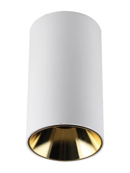 Светильник светодиодный накладной PDL-R 14080 GU10 белый/золото 230V IP20 Jazzway