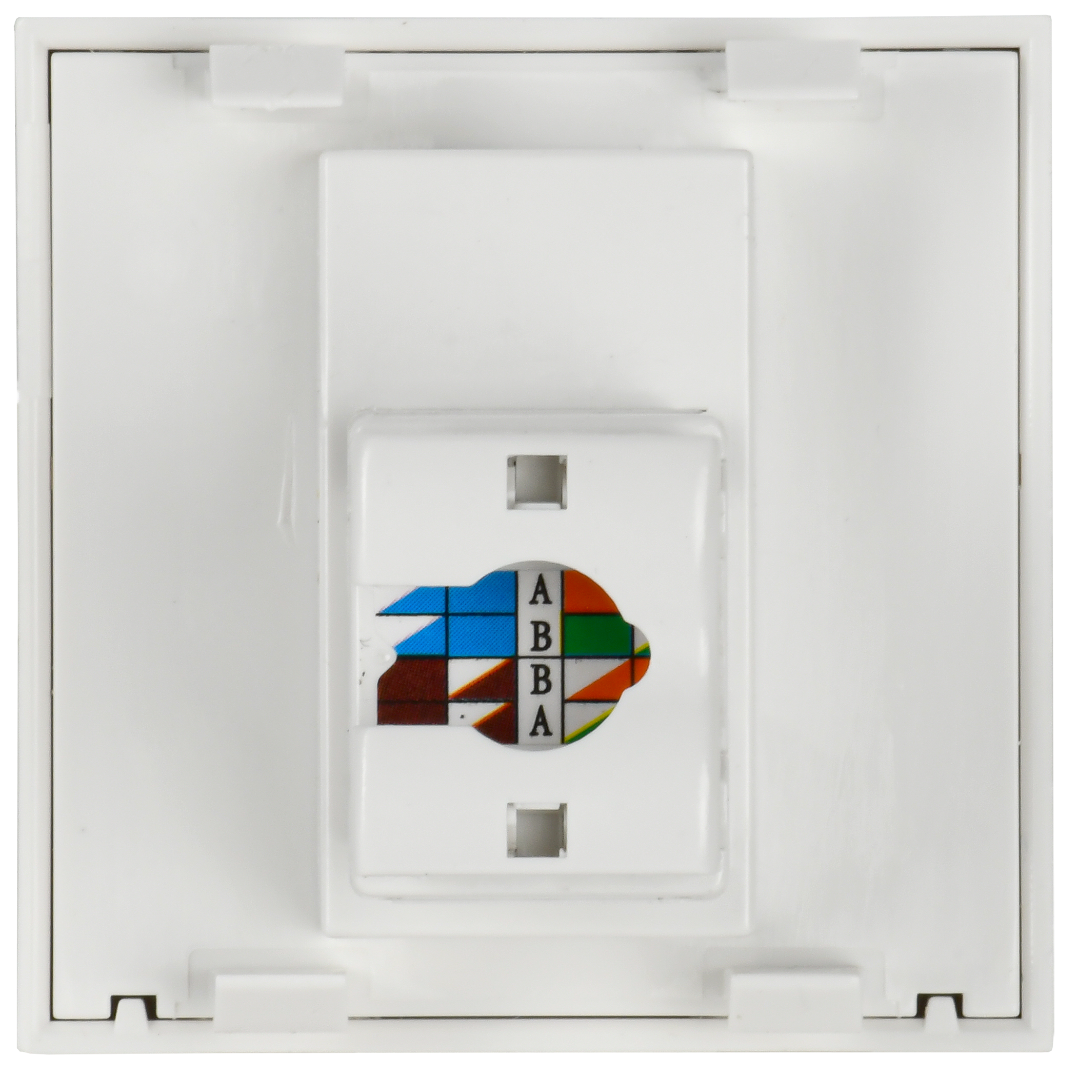 Розетка компьютерная РКИ-20-00-П RJ-45 UTP кат.5e (на 2 модуля) ПРАЙМЕР белая IEK - Фото 6