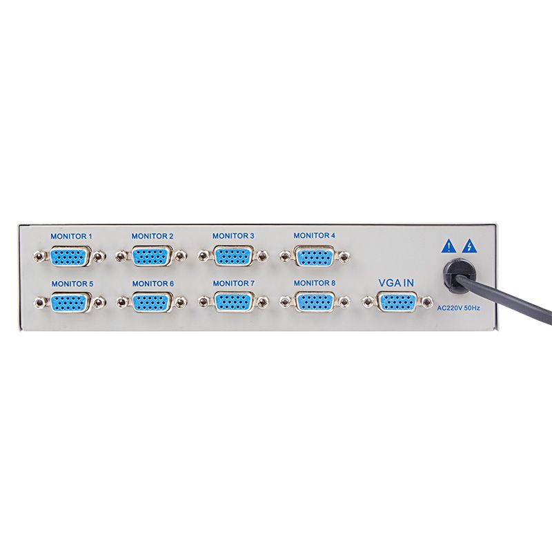 Делитель гнездо VGA на 8 гнезд VGA, металл REXANT - Фото 2