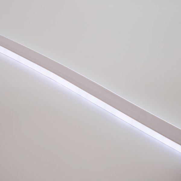 Гибкий неон LED SMD 8х16 мм, двухсторонний, белый, 120 LED/м, бухта 100 м - Фото 4