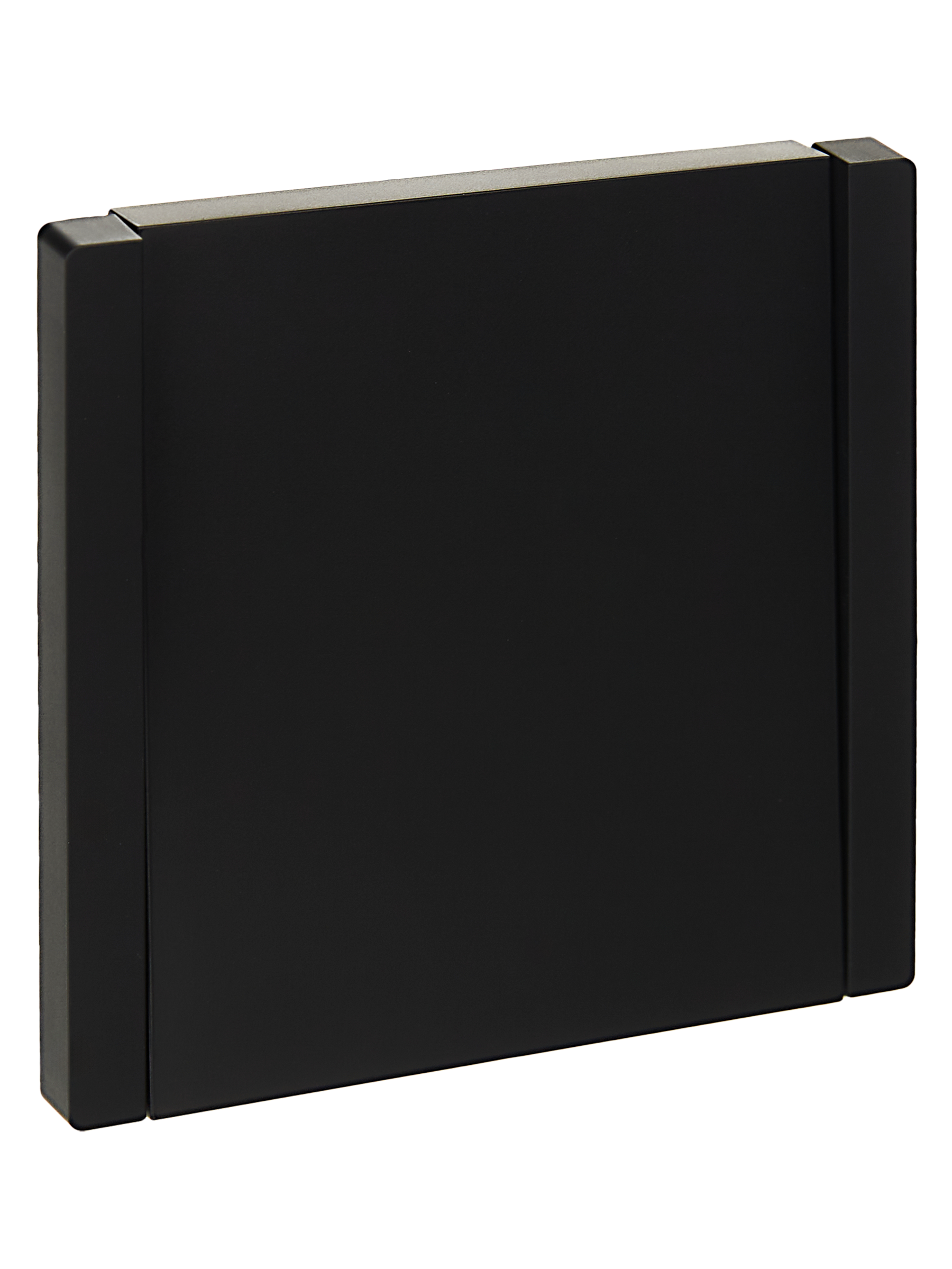 FORTE&PIANO Выключатель 1-клавишный проходной 10А FP103 черный IEK FP-V12-0-10-1-K02