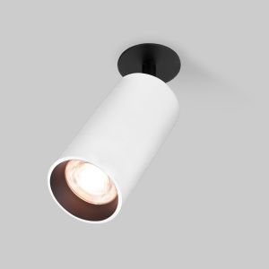 Diffe светильник встраиваемый белый/черный 15W 4200K (25066/LED) 25066/LED Elektrostandard a058273