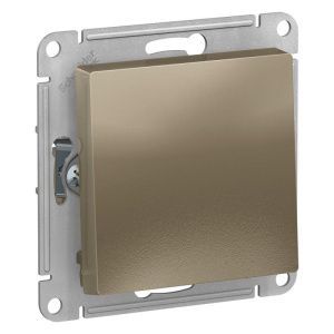 Переключатель перекрестный 1-кл. СП AtlasDesign 10А IP20 (сх. 7) 10AX механизм шампань SE ATN000571 ATN000571