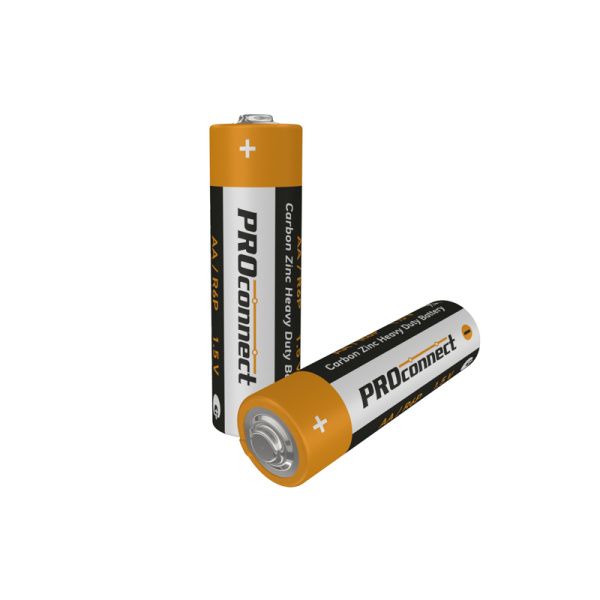 Батарейка солевая АА/R6, 1,5В, 4 шт, термопленка PROconnect - Фото 4