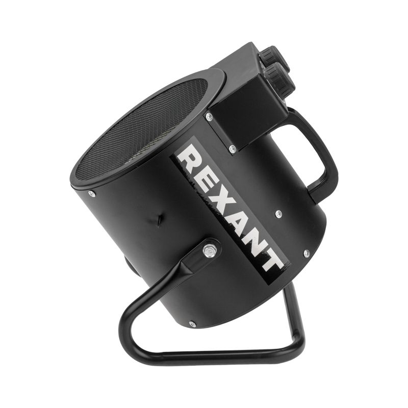 Пушка тепловая электрическая, круглая, регулировка угла наклона, ТЭН, 3кВт REXANT - Фото 4