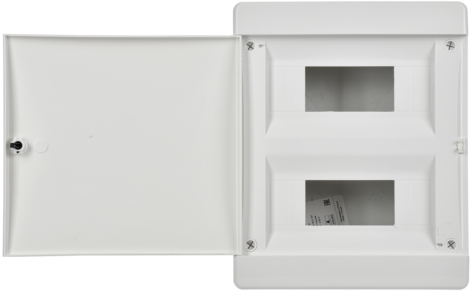 UNION Compact Корпус пластиковый ЩРВ-П-18 IP41 белая дверь IEK - Фото 4