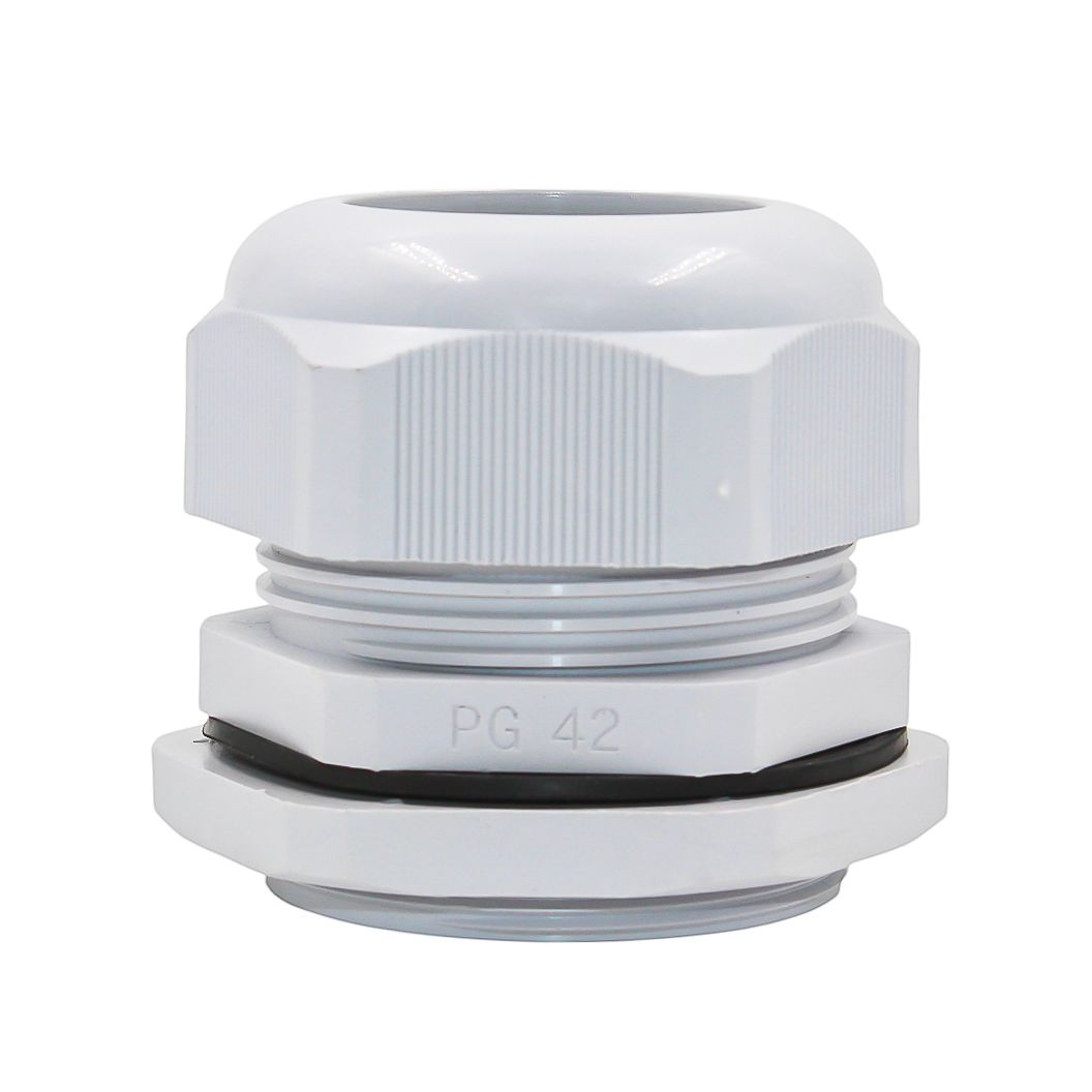 Ввод кабельный PG-42 серый, нейлон, IP68 (d кабеля 32-38 мм) DEKRON 0807-0011