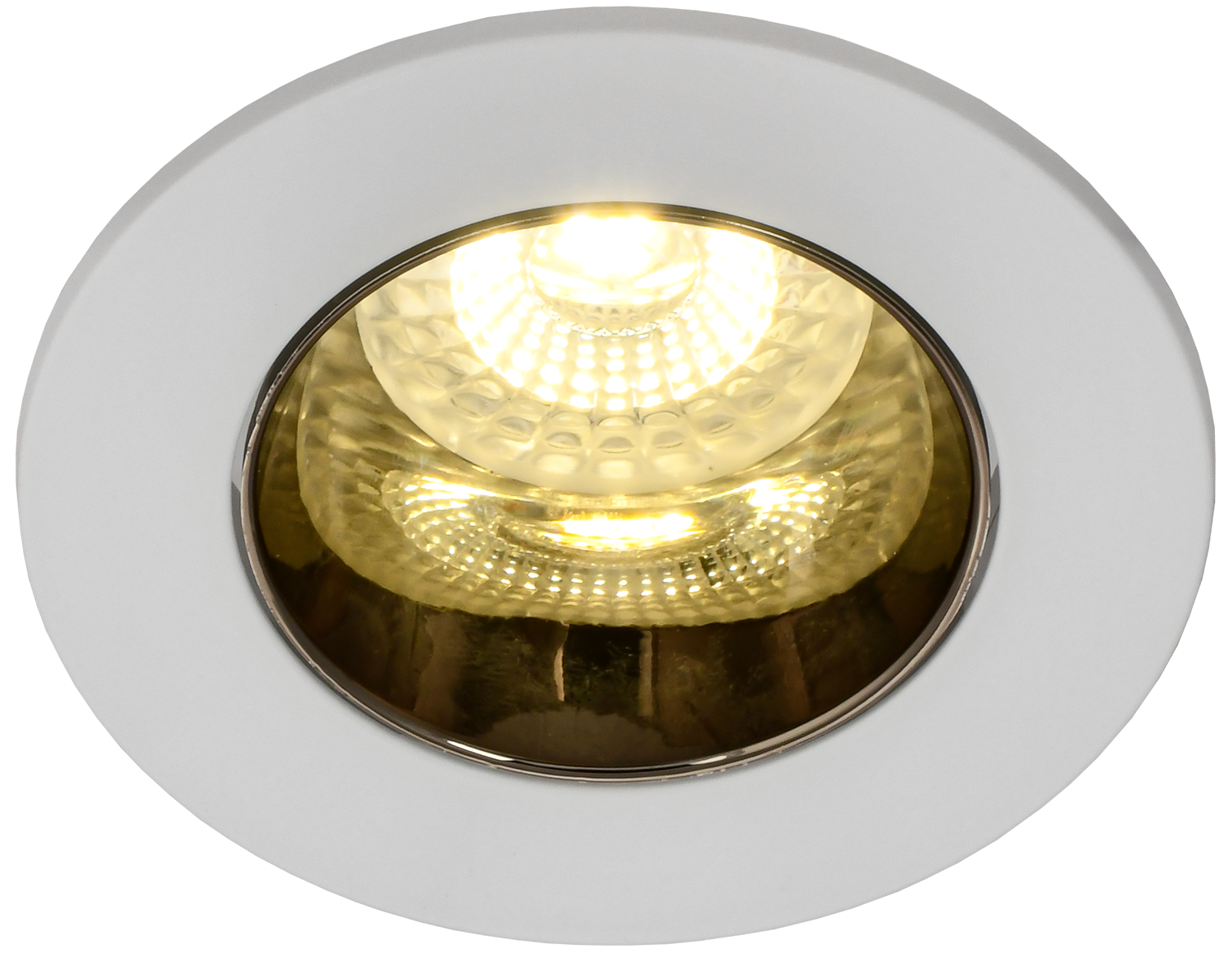 LIGHTING Светильник 4106 встраиваемый поворотный под лампу GU10 белый/шоколад пластик IEK - Фото 3